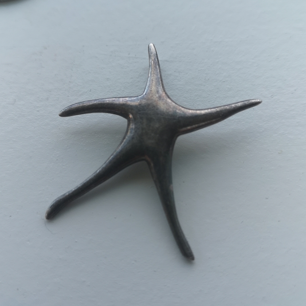 Sterling starfish pendant